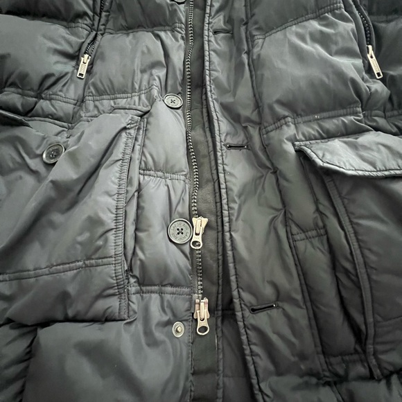 Mens Lands End Down jacket Large, superior quality, great preowned condition - Picture 8 of 11